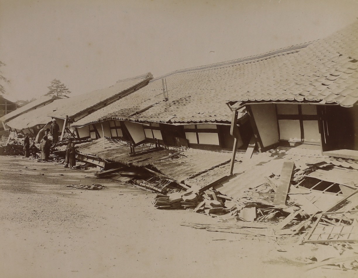 Two albums of albumen photographic views of Japan and Ceylon, c.1891-92